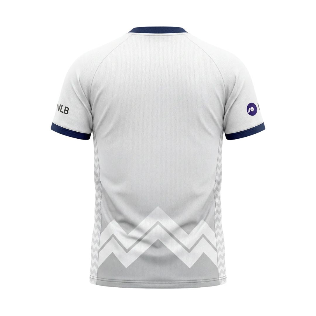 Dres VNL 2026 original, hrbtna stran s prepoznavnim dizajnom Ninesquared.